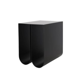 Curved Side Tablecurved side table - zwart