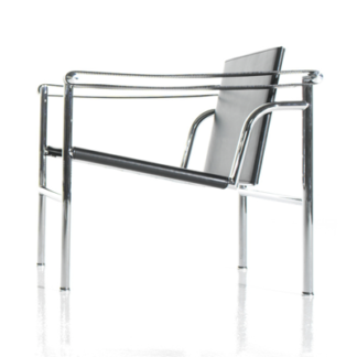 LC1LC1 - armchair - chrome frame seat and back