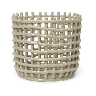 Ceramic basketCeramic basket, large
