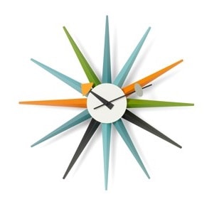 Sunburst ClocksSunburst clock - MulticolorLEVERTIJD: 6 a 8 weken